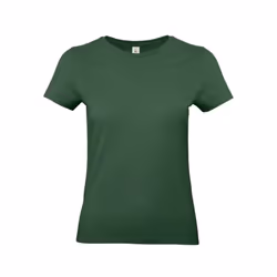 B&C Womens/Ladies E190 T-Shirt - XS, Bottle Green
