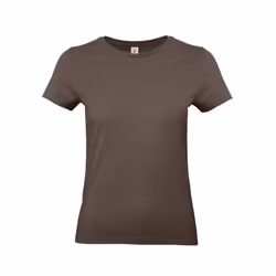 B&C Womens/Ladies E190 T-Shirt - XS, Chocolate