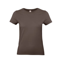 B&C Womens/Ladies E190 T-Shirt - XS, Chocolate