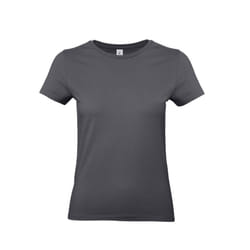 B&C Womens/Ladies E190 T-Shirt - XS, Dark Grey