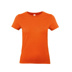 B&C Womens/Ladies E190 T-Shirt - XS, Orange