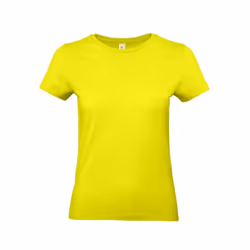 B&C Womens/Ladies E190 T-Shirt - XS, Pixel Lime