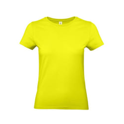 B&C Womens/Ladies E190 T-Shirt - XS, Pixel Lime