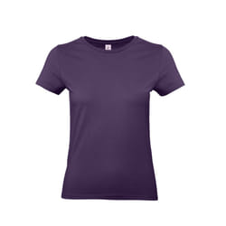 B&C Womens/Ladies E190 T-Shirt - XS, Radiant Purple