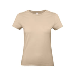 B&C Womens/Ladies E190 T-Shirt - XS, Sand