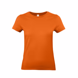 B&C Womens/Ladies E190 T-Shirt - XS, Urban Orange