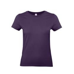 B&C Womens/Ladies E190 T-Shirt - XS, Urban Purple