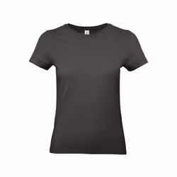 B&C Womens/Ladies E190 T-Shirt - XS, Used Black