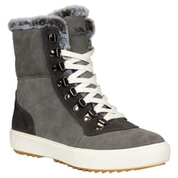 Trespass Womens/Ladies Korinna Suede Lace Up Snow Boots - 7 UK, Grey