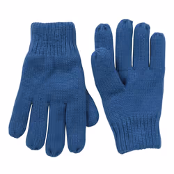 Mountain Warehouse Childrens/Kids Thinsulate Fleece Beanie & Gloves Set - S-M, Cobalt
