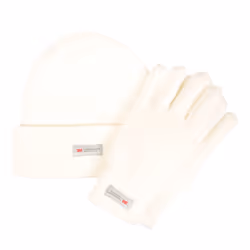 Mountain Warehouse Womens/Ladies Thinsulate Fleece Beanie & Gloves Set - M-L, White