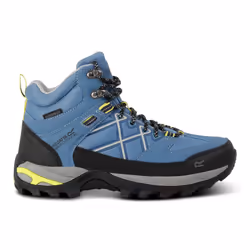 Regatta Womens/Ladies Samaris III Walking Boots - 6 UK, Coronet Blue/Lime Punch