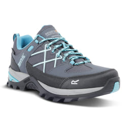 Regatta Womens/Ladies Samaris III Low Walking Shoes - 6.5 UK, Steel Grey/Turquoise