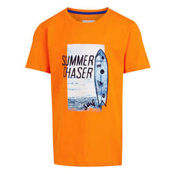 Regatta Childrens/Kids Bosley VII Surfboard T-Shirt - 13 Years, Persimmon