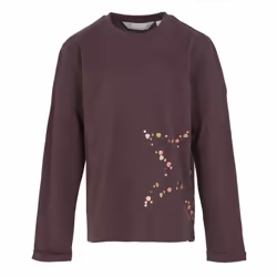 Regatta Childrens/Kids Wenbie III Star Long-Sleeved T-Shirt - 14 Years, Deep Plum