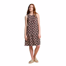 Regatta Womens/Ladies Orla Kiely Summer Tall Flowers Sleeveless Dress - 10 UK, Black