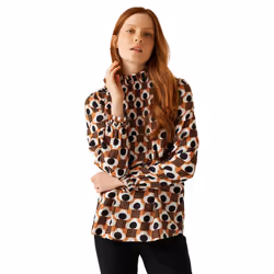 Regatta Womens/Ladies Orla Kiely Rain Cloud Winter Blouse - 10 UK, Tan