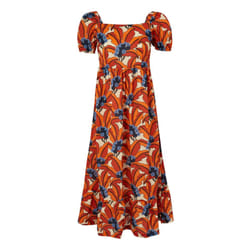 Regatta Womens/Ladies Orla Kiely Tropical Summer Dress - 10 UK, Orange