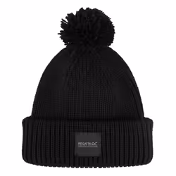 Regatta Unisex Adult Connora Pom Pom Beanie - One Size, Black