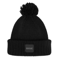 Regatta Unisex Adult Connora Pom Pom Beanie - One Size, Black