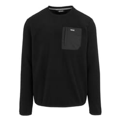 Regatta Mens Frankie Crew Neck Sweatshirt - M, Black