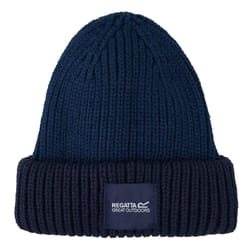 Regatta Childrens/Kids Connora Fisherman Logo Beanie - One Size, Moonlight Denim/Navy