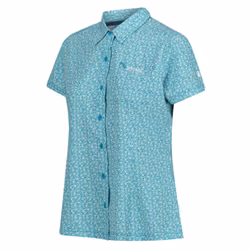 Regatta Womens/Ladies Floral Packaway Short-Sleeved Travel Shirt - 8 UK, Tahoe Blue