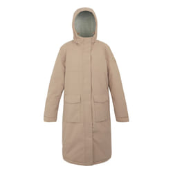 Regatta Womens/Ladies Yarli Longline Waterproof Jacket - 10 UK, Warm Taupe/Light Vanilla