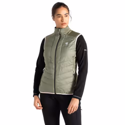 Dare 2B Womens/Ladies Liven Baffled Gilet - 18 UK, Olivine Green