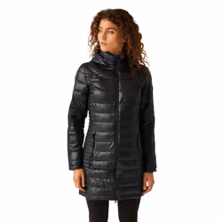 Regatta Womens/Ladies Andel IV Quilted Baffled Jacket - 10 UK, Black