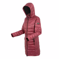 Regatta Womens/Ladies Andel IV Quilted Baffled Jacket - 12 UK, Rumba Red