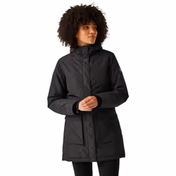 Regatta Womens/Ladies Voltera Heated Waterproof Jacket - 18 UK, Black