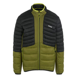 Regatta Mens Leedre Colour Block Hybrid Jacket - L, Nephrite Green/Black