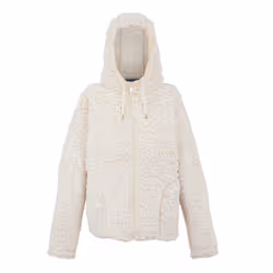 Regatta Womens/Ladies Zelpha Fluffy Hooded Fleece Jacket - 14 UK, Light Vanilla