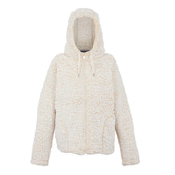 Regatta Womens/Ladies Zelpha Fluffy Hooded Fleece Jacket - 16 UK, Light Vanilla