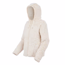 Regatta Womens/Ladies Zelpha Fluffy Hooded Fleece Jacket - 16 UK, Light Vanilla