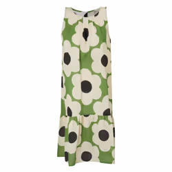 Regatta Womens/Ladies Orla Kiely Sixties Daisy Sleeveless Summer Dress - 14 UK, Green