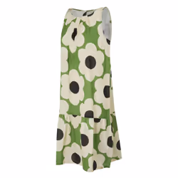 Regatta Womens/Ladies Orla Kiely Sixties Daisy Sleeveless Summer Dress - 14 UK, Green