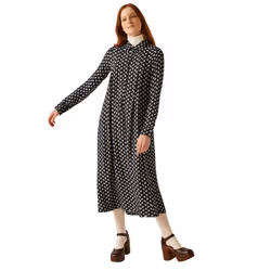 Regatta Womens/Ladies Orla Kiely Clover Winter Dress - 12 UK, Black