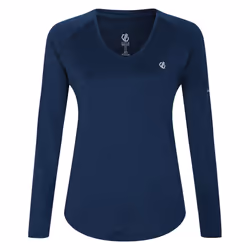 Dare 2B Womens/Ladies Discern Long Sleeve T-Shirt - 16 UK, Moonlight Denim