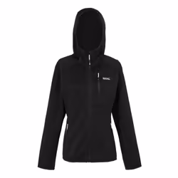 Regatta Womens/Ladies Newhill Marl Hooded Fleece Jacket - 20 UK, Black
