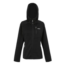 Regatta Womens/Ladies Newhill Marl Hooded Fleece Jacket - 20 UK, Black