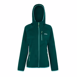 Regatta Womens/Ladies Newhill Marl Hooded Fleece Jacket - 18 UK, Rainforest