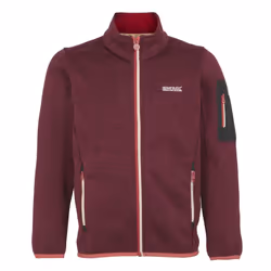 Regatta Childrens/Kids Newhill Fleece Jacket - 13 Years, Rumba Red/Red Sky