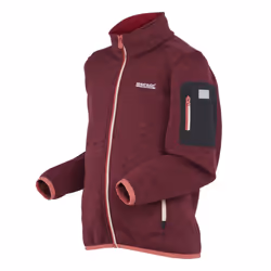 Regatta Childrens/Kids Newhill Fleece Jacket - 13 Years, Rumba Red/Red Sky