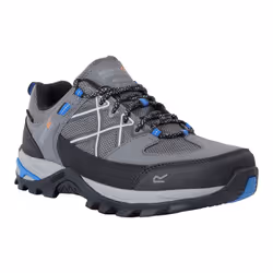 Regatta Mens Samaris III Low Walking Shoes - 6 UK, Dark Steel/Oxford Blue