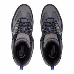 Regatta Mens Samaris III Low Walking Shoes - 8 UK, Dark Steel/Oxford Blue