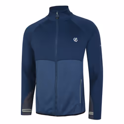 Dare 2B Mens Substratum II Core Stretch Midlayer - S, Moonlight Denim