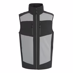 Regatta Mens E-Volve Colour Block Softshell Body Warmer - 3XL, Mineral Grey/Ash