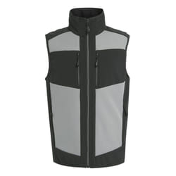 Regatta Mens E-Volve Colour Block Softshell Body Warmer - 3XL, Mineral Grey/Ash
